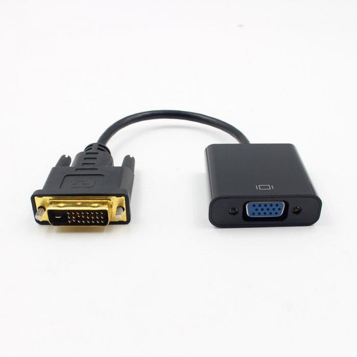 Konverter DVI D Dual Link to VGA Full HD