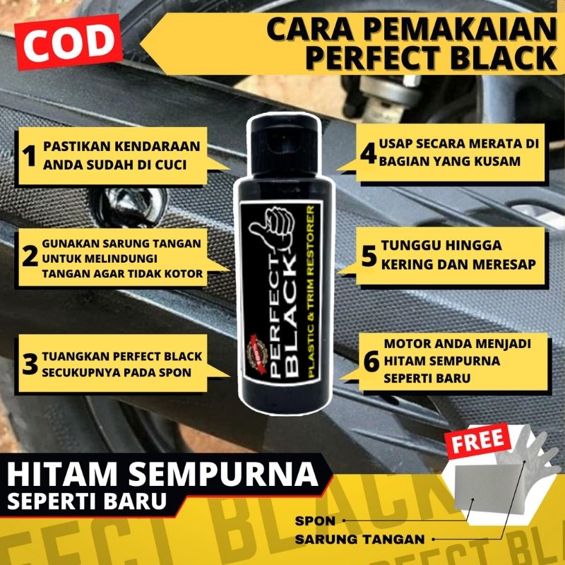 penghitam pengkilap pengkilat body bodi motor mobil permanen by perfect black