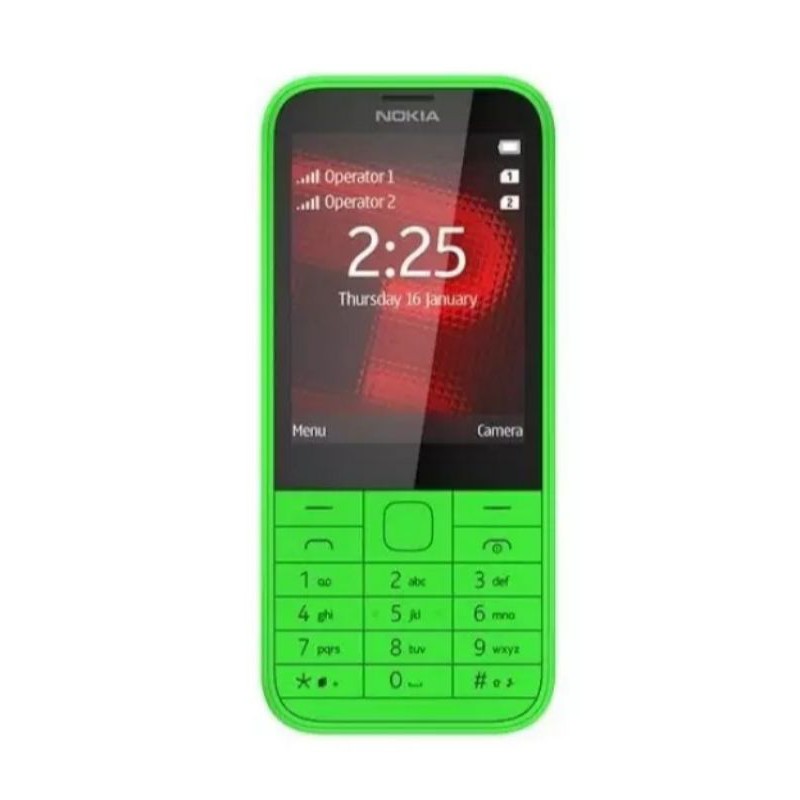 nokia 225 green ori dual sim