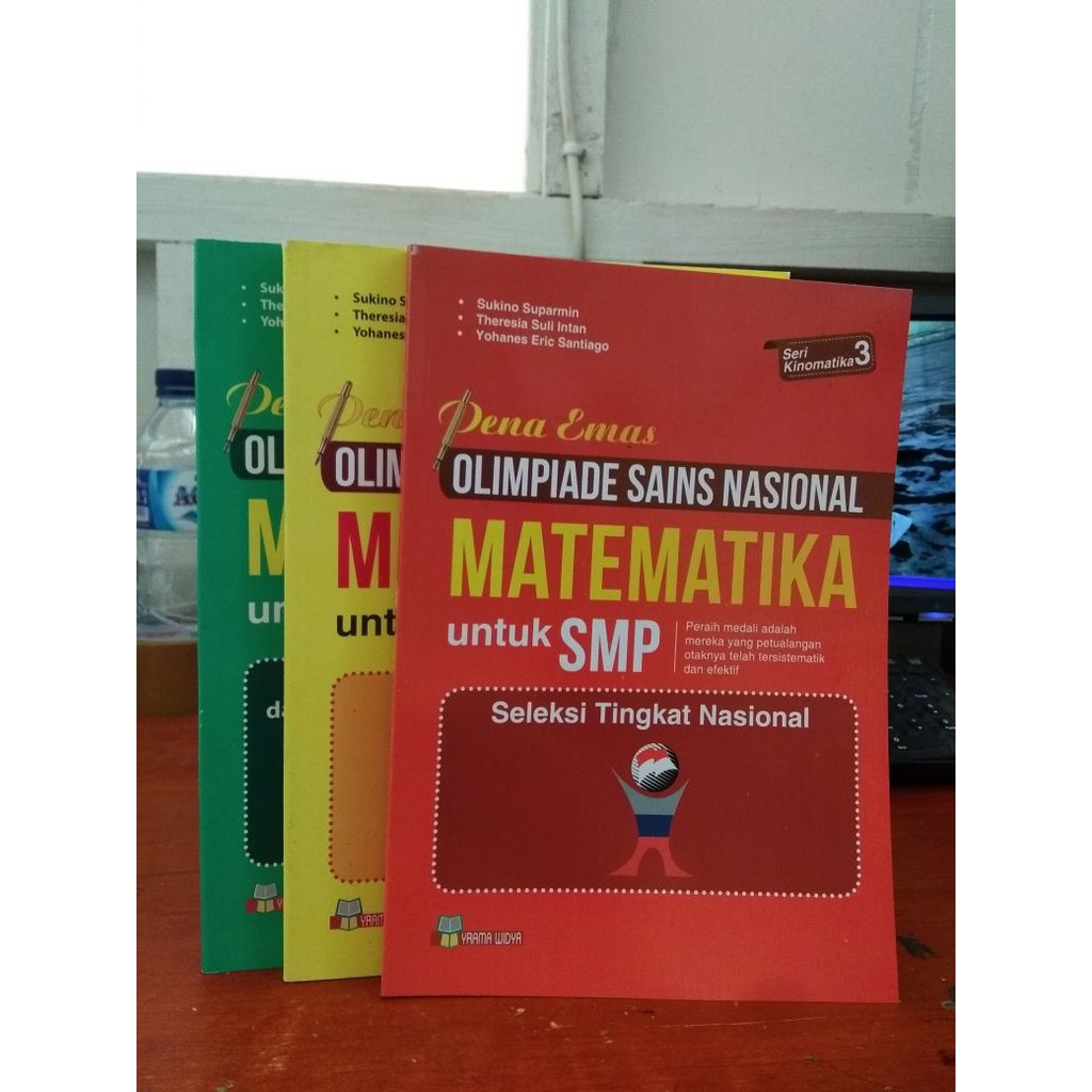 Jual Buku Olimpiade Matematika Smp Buku Olimpiade Matematika Untuk Smp Seri Kinomatika 3 8919