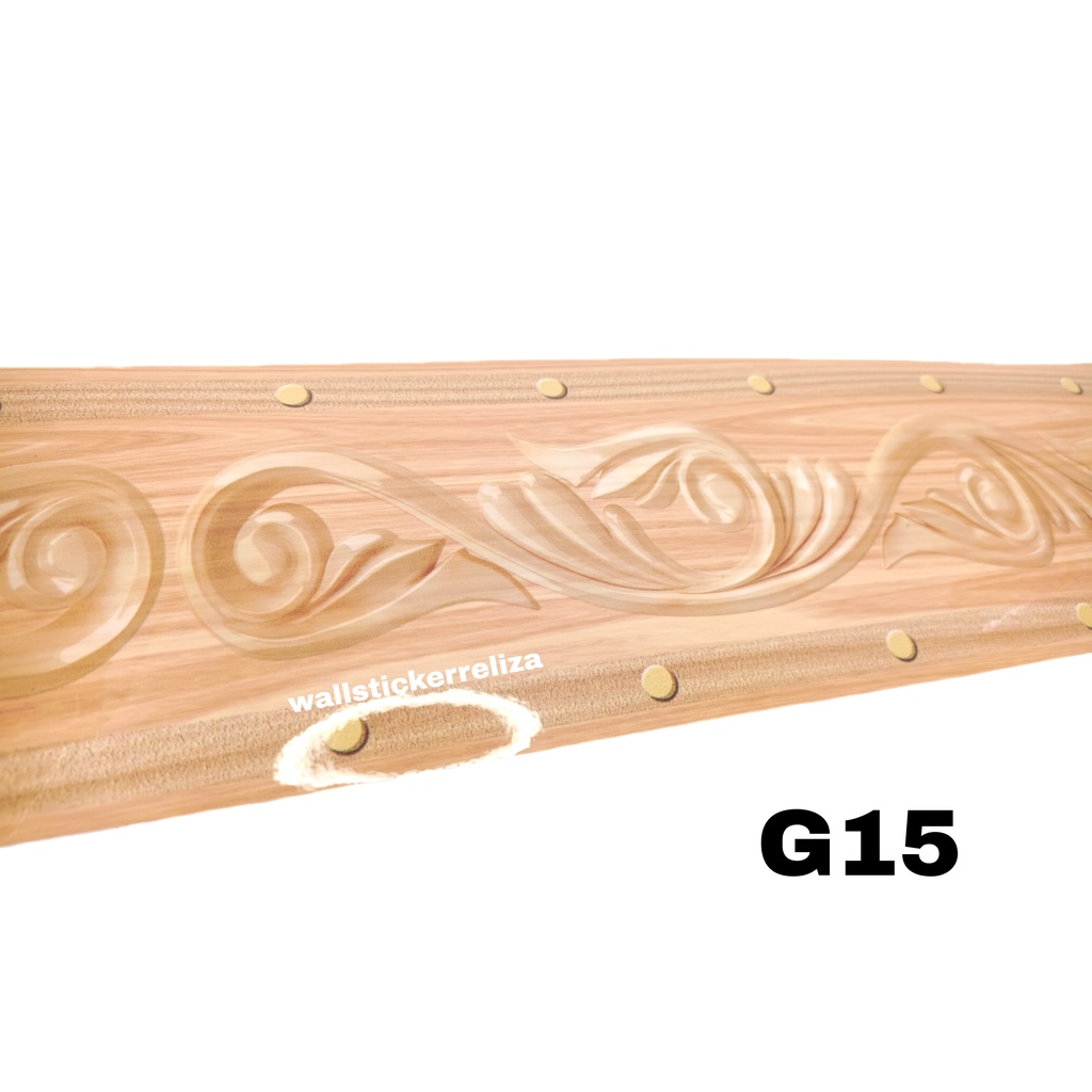 RELIZA WALL BORDER GLOSSY WBS 10 CM X 10 M  WALLBORDER LIST TEMBOK G15