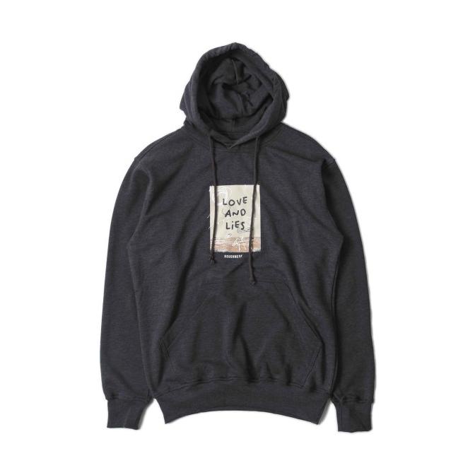 Roughneck H253 Dark Grey Love And Lies Hoodie - S