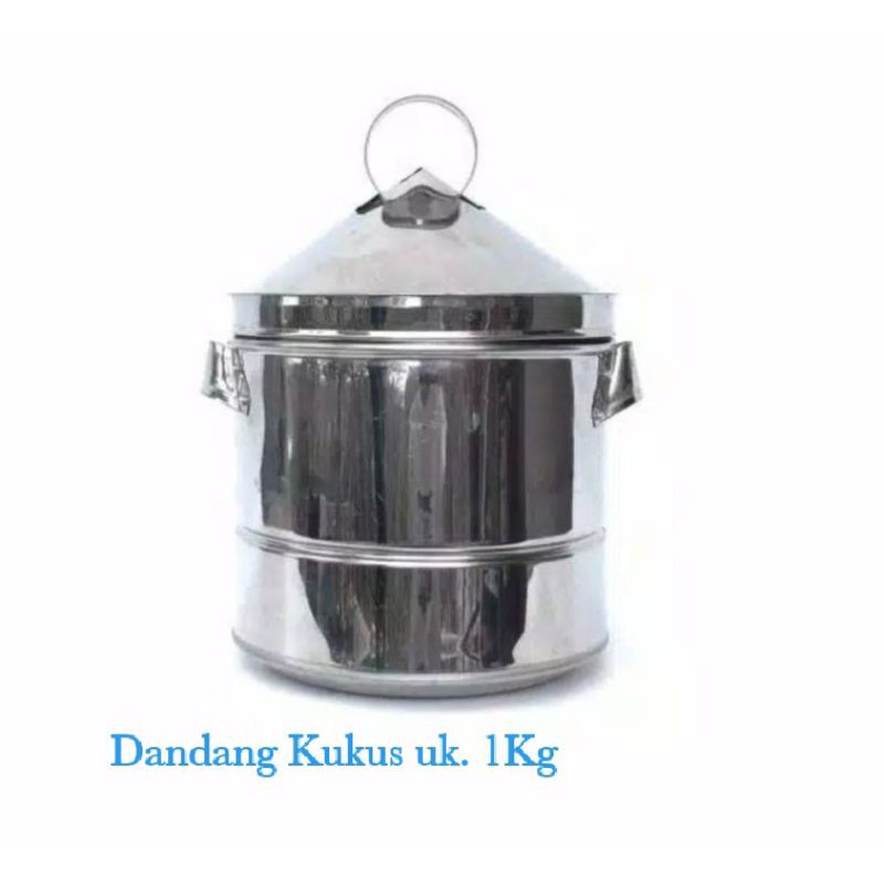 Dandang stainless ukuran 1kg Dandang Nasi Sablukan ukuran 1 kg