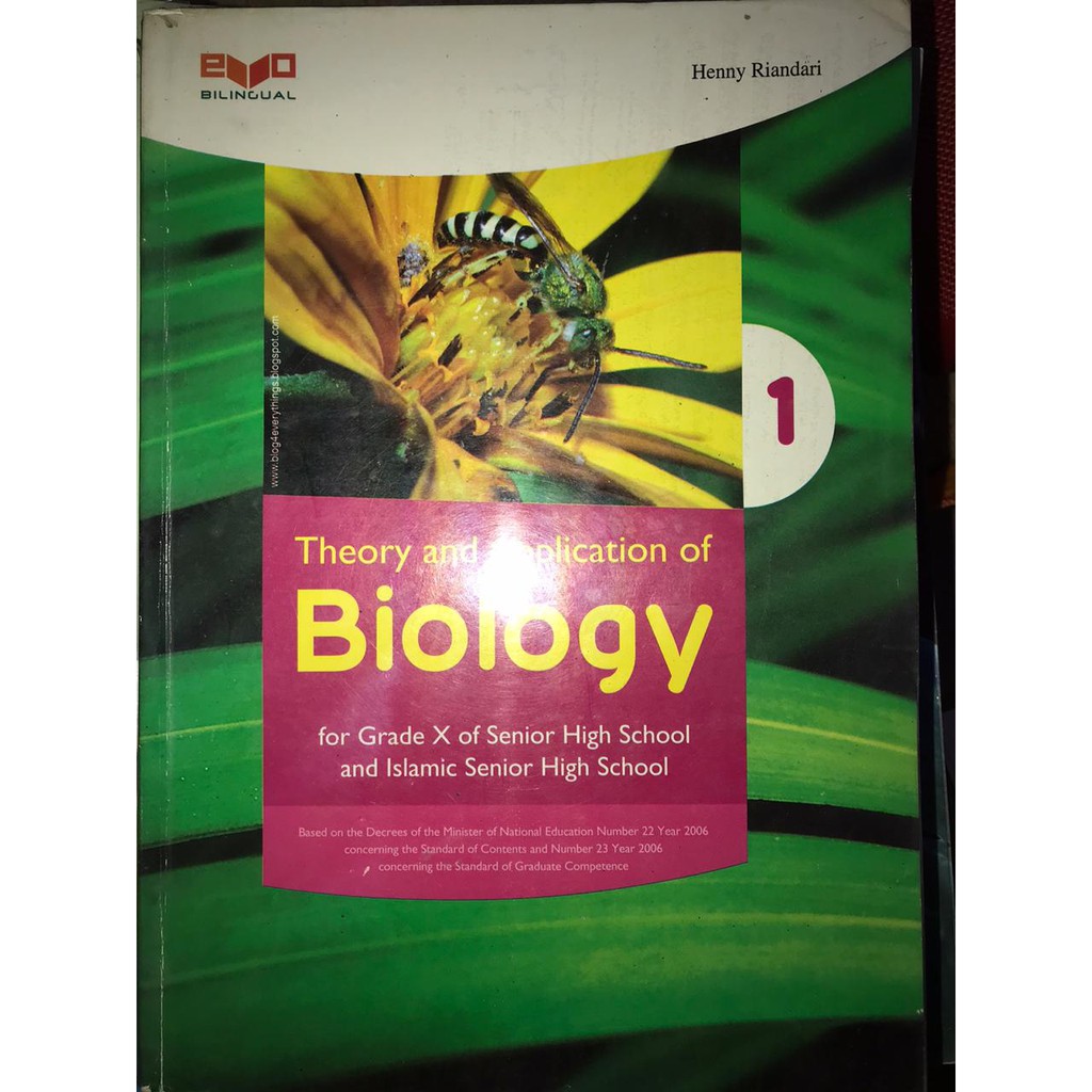 Buku Biologi Kelas X/SMA 1 - Bilingual