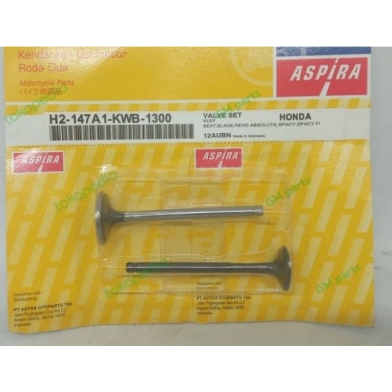 Klep Revo Absolute Aspira Kwb