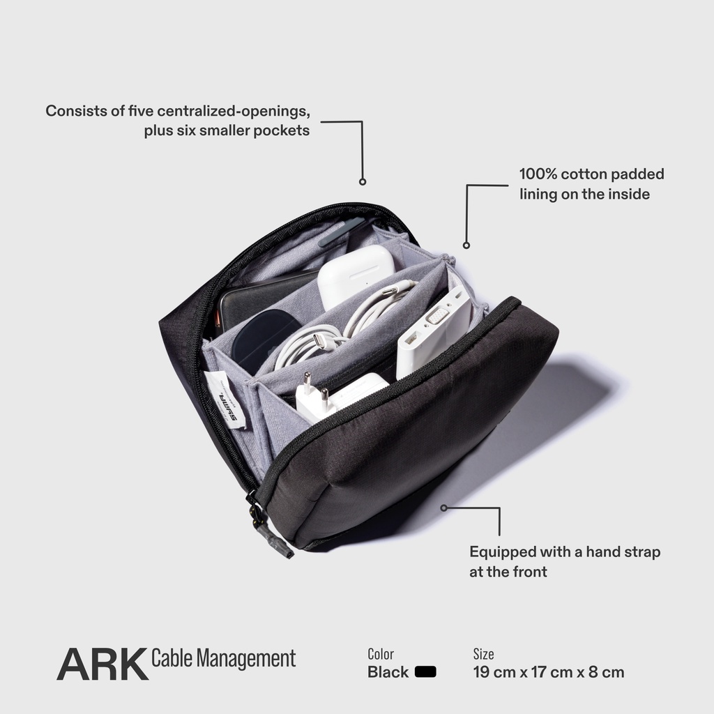 ARK Cable Management Pouch - SYMA.