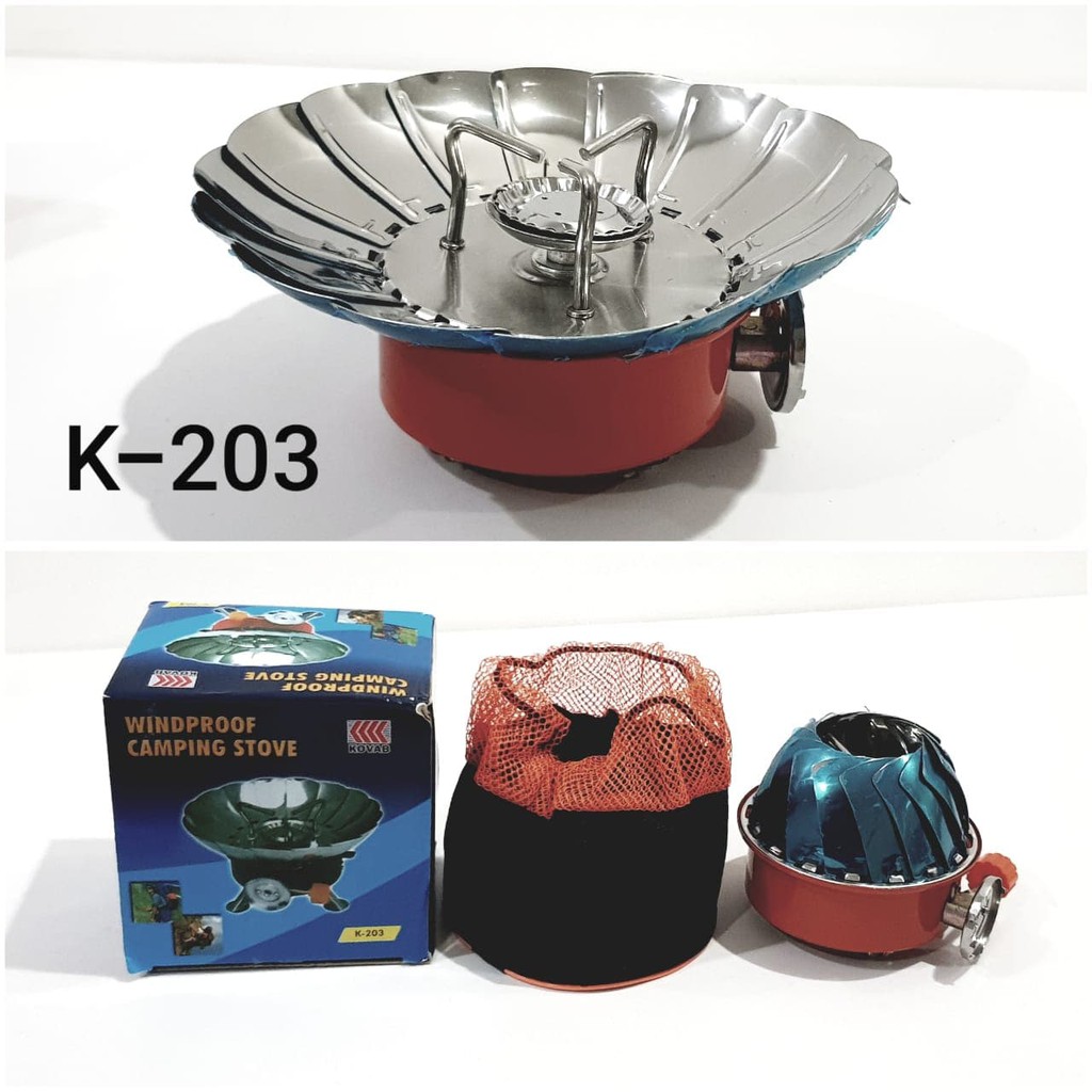 Hot Sale! KOMPOR MINI PORTABLE CAMPING 203 WINDPROOF KOMPOR KEMPING OUTDOOR