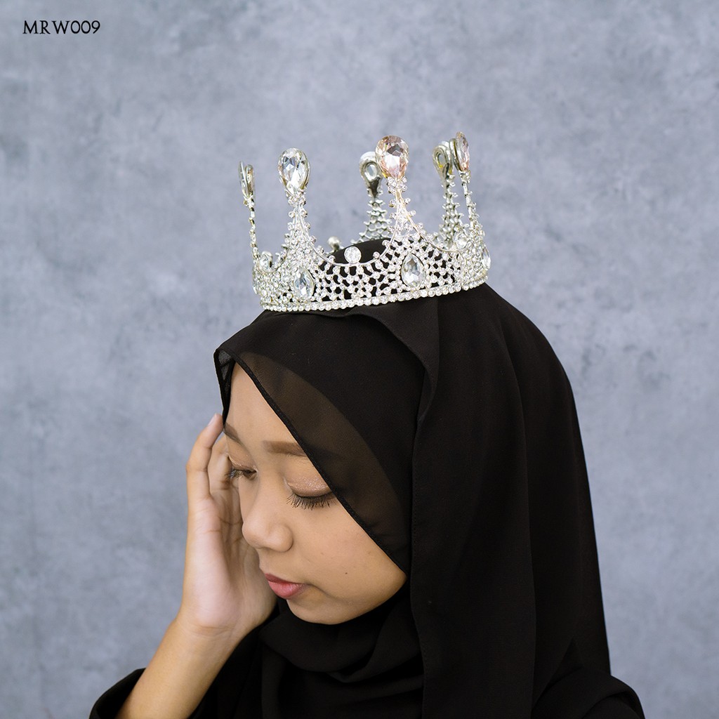 [PRODUK TERLARIS] MAHKOTA HIJABERS HEADPIECE WEDDING ASESORIS WANITA MRW009