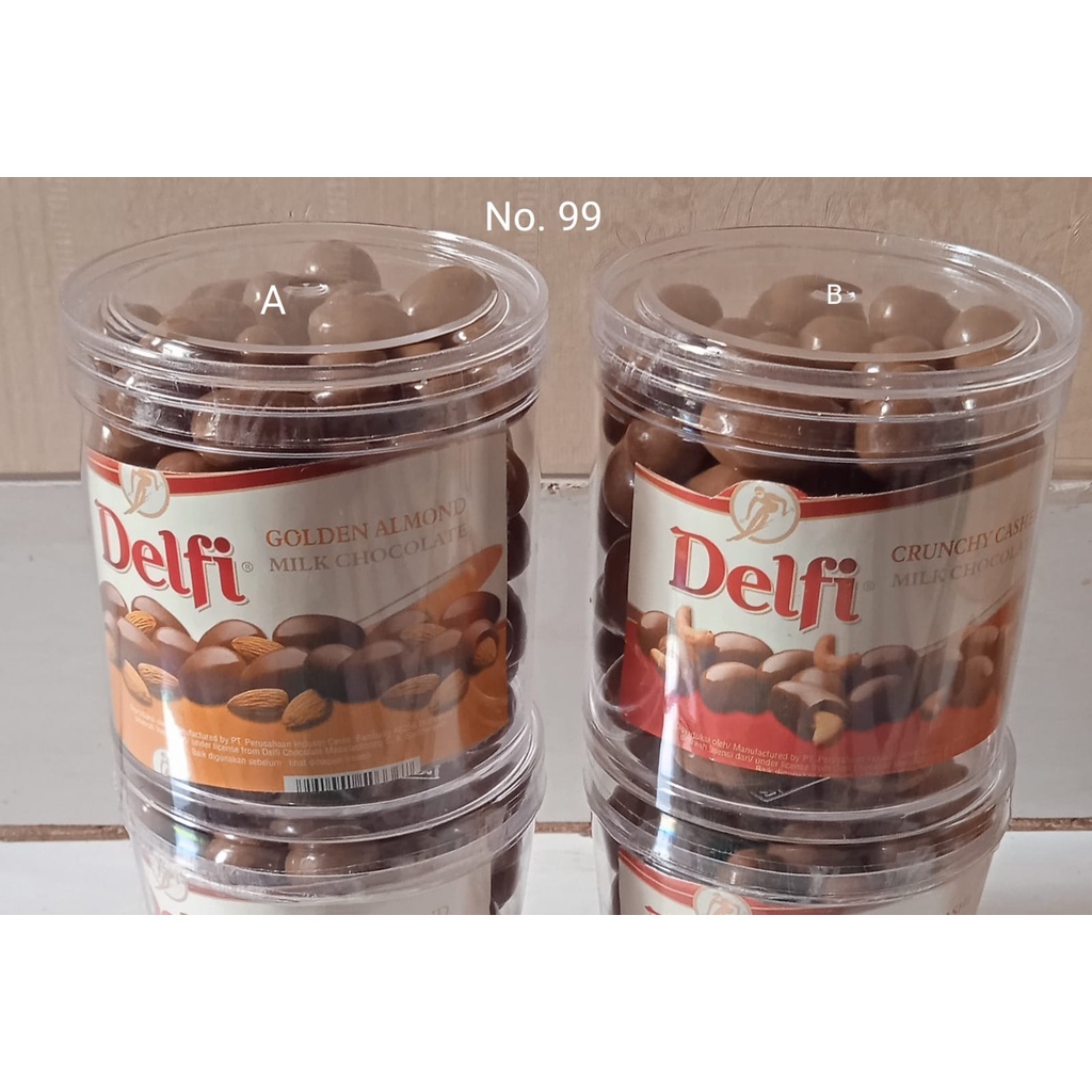 

Coklat Delfi Golden Almond Mede Toples Kiloan Murah