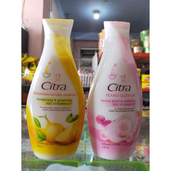 citra hand &amp; body lotion 230ml