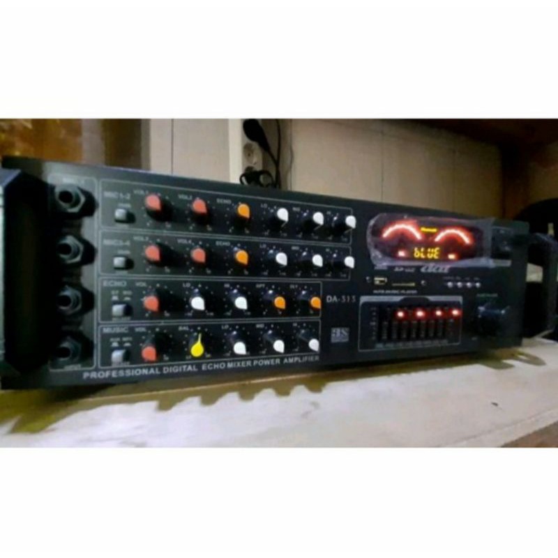 Power Mixer Amplifier DAT 313 4 Channel Bluetooth Garansi 1 Tahun