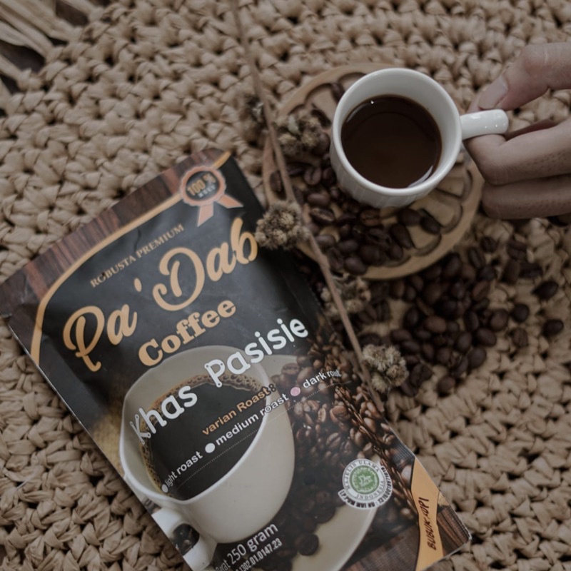 

Kopi pa'dab 1kg asli sumatera barat