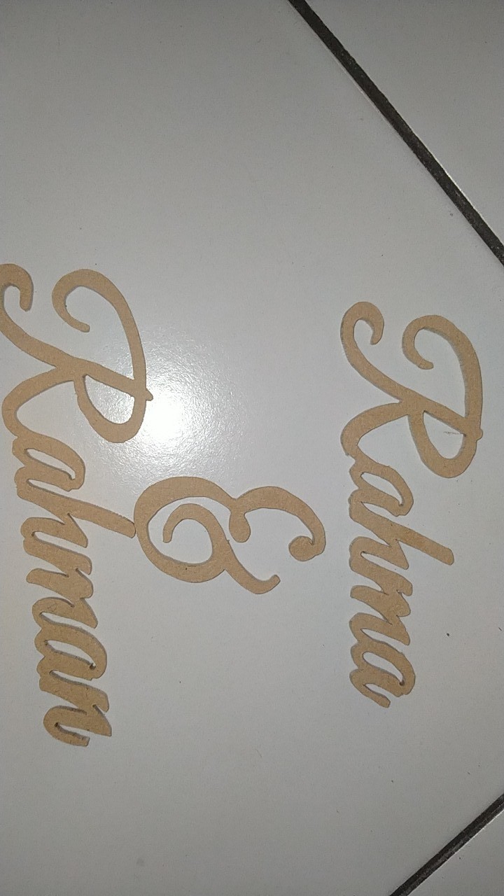 Ukiran Kayu Nama #kerajinanmahar #ukirannama # Ukirankayu #aksesorismahar