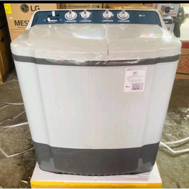 MESIN CUCI 2 TABUNG LG 8 KG P8000N GARANSI RESMI LG
