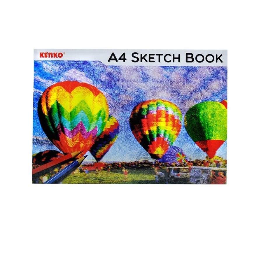 

Buku Gambar Sketch Book Kenko A4 50 Lembar / Sketch Book A4 Kenko