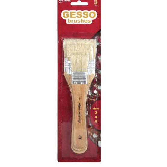 

BEST SELLER Mont Marte Gesso Brushes Set 3 .,.,