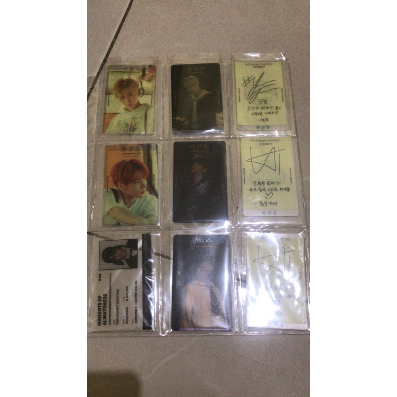 TXT PHOTOCARD LUCKY DRAW ETERNITY PC YEONJUN TAEHYUN HUENINGKAI ID CARD SG 2020