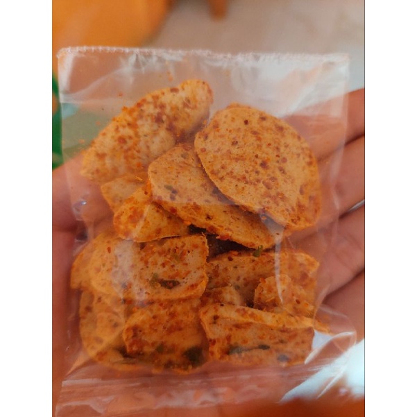 

snack cemilan basreng pedas daun jeruk homade