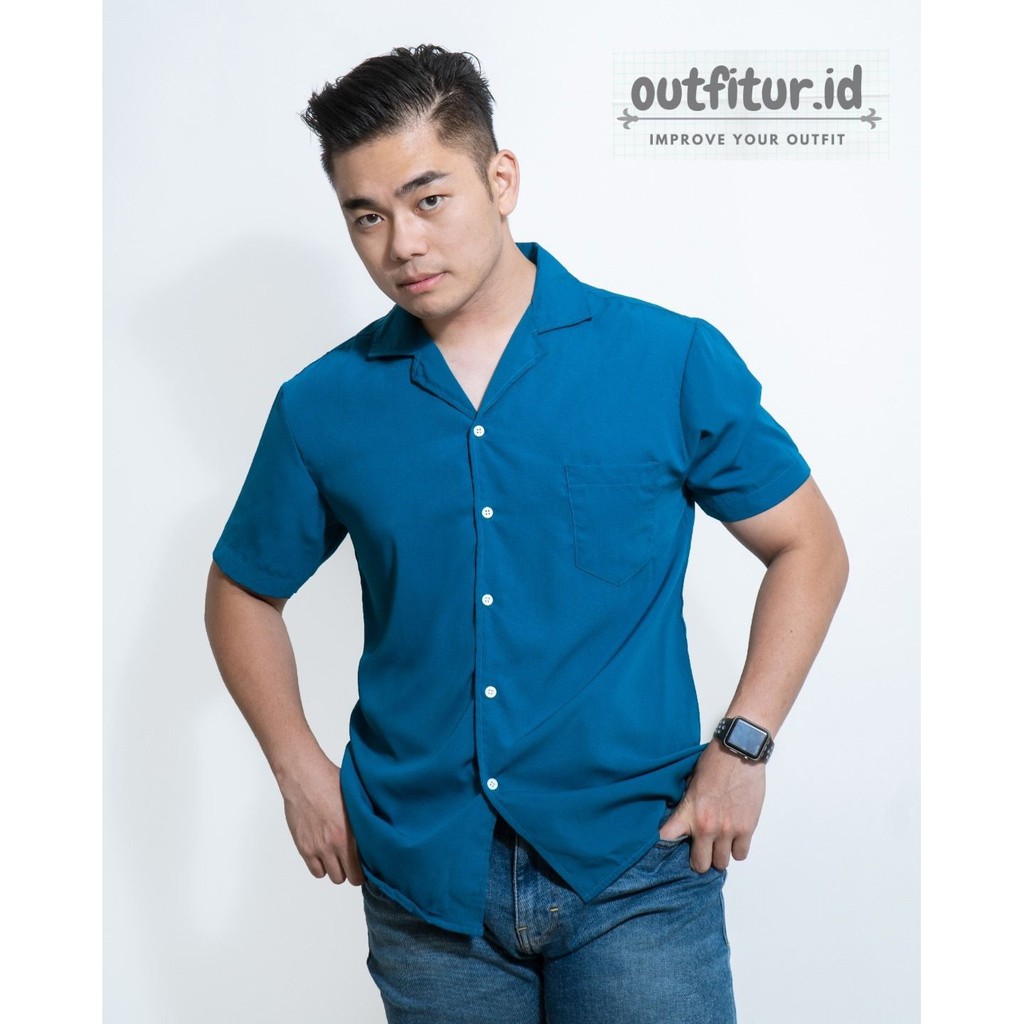 RIBSGOLD KEMEJA AMARINE | Kemeja Amarine Premium Quality Formal & Casual