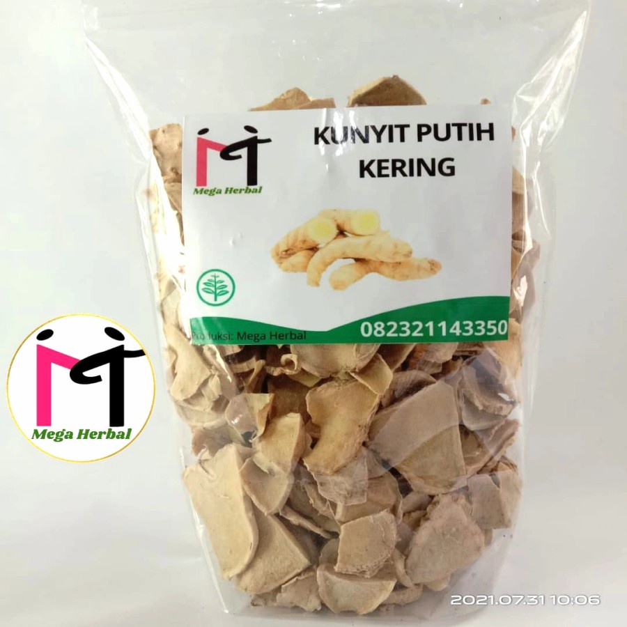 Jual Kunyit Putih Kering Iris Kunir Putih Curcuma Zedoaria Shopee Indonesia 8232