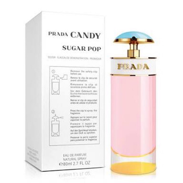 Tester Parfum Original - Prada Candy Sugar Pop EDP Women 80 ML