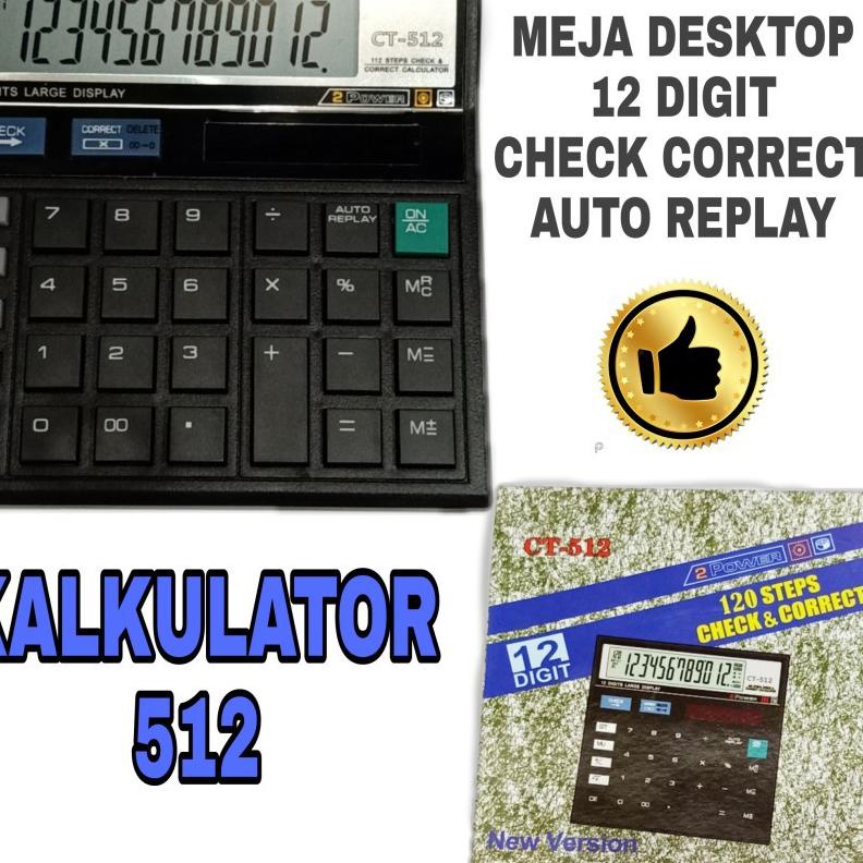 

Terjangkau CALCULATOR CHECK ULANG 512 KALKULATOR CHECK ULANG 12 DIGIT CT 512