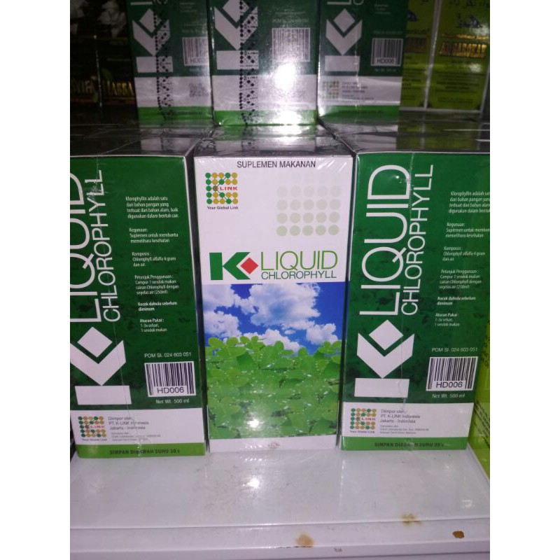 Jual Klink Klorofil Original 500ml | Shopee Indonesia