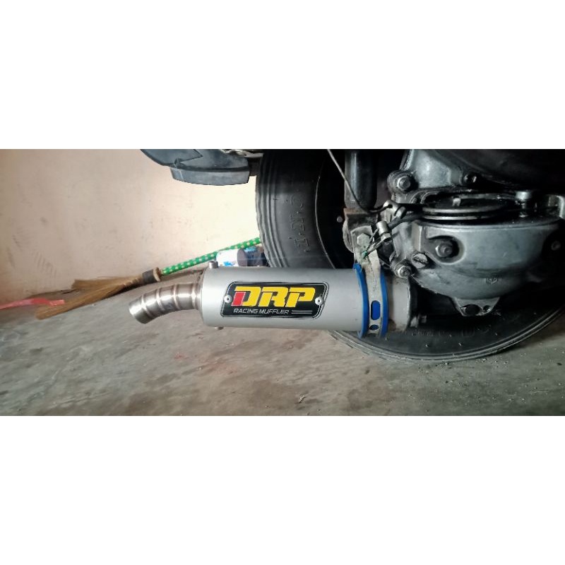 Knalpot Vespa Drp Racing Buang kanan