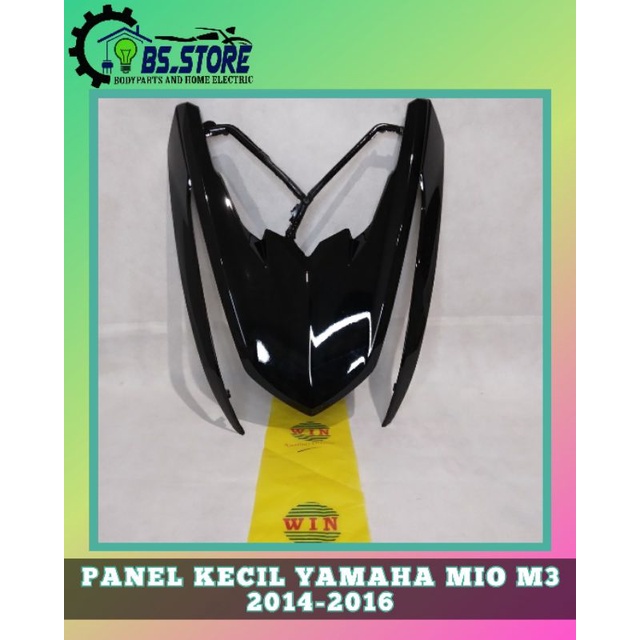 DASI TAMENG KECIL YAMAHA MIO M3 HITAM 2014 2015 2016 | PANEL KECIL MIO M3 20Q4 2015 2016 HITAM | COVER FRONT SMALL YAMAHA MIO M3 2014-2016