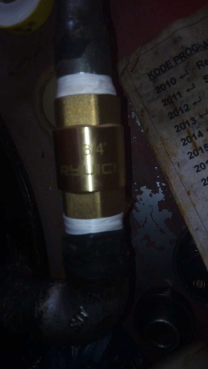 Tusen Klep Disc Brass D. 3/4 Drat Kuningan (ryuichi)