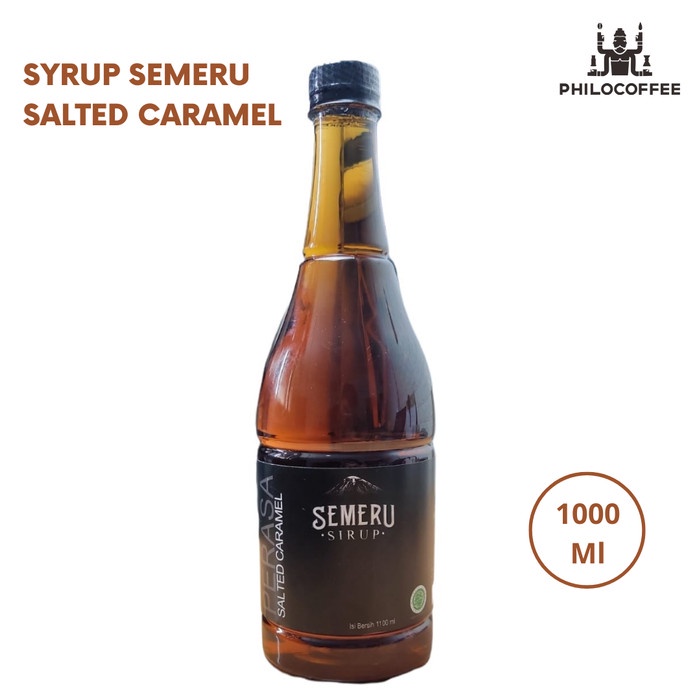 Jual Sirup Semeru Salted Karamel 1 Lt Salted Caramel Syrup Shopee