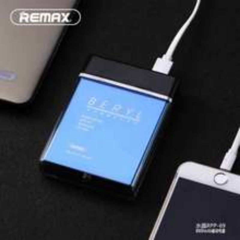 POWER BANK REMAX ORIGINAL 100% 8000mah 2usb BERYL