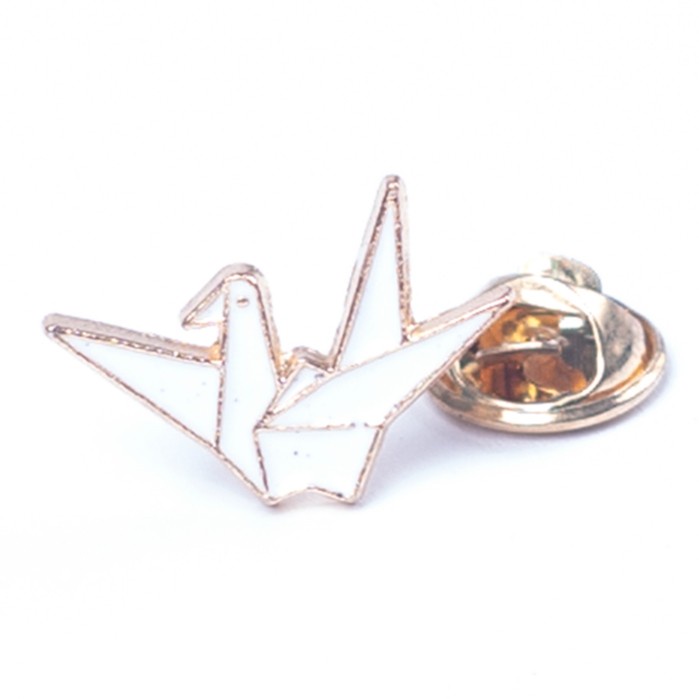 Houseofcuff lapel pin brooch bros untuk jas TUSUK WHITE GOLD JJ