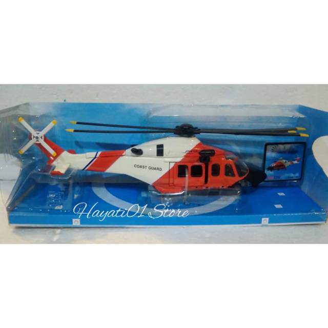 Miniatur Diecast Helikopter AW 139