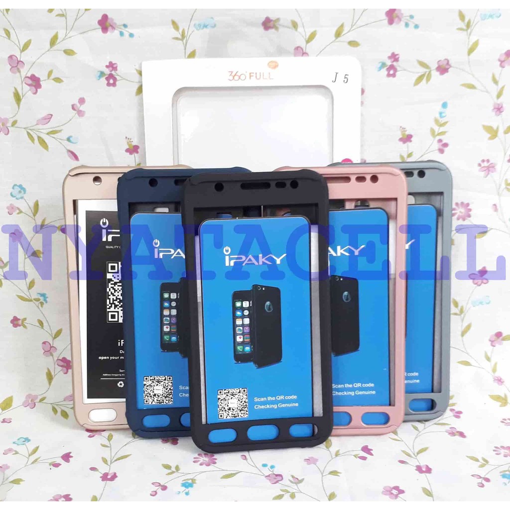 Case Ipaky 360 Samsung J5 J500/2015 Slim Hard Full Body Casing Cover dari toko Aksesoris Serba Hp