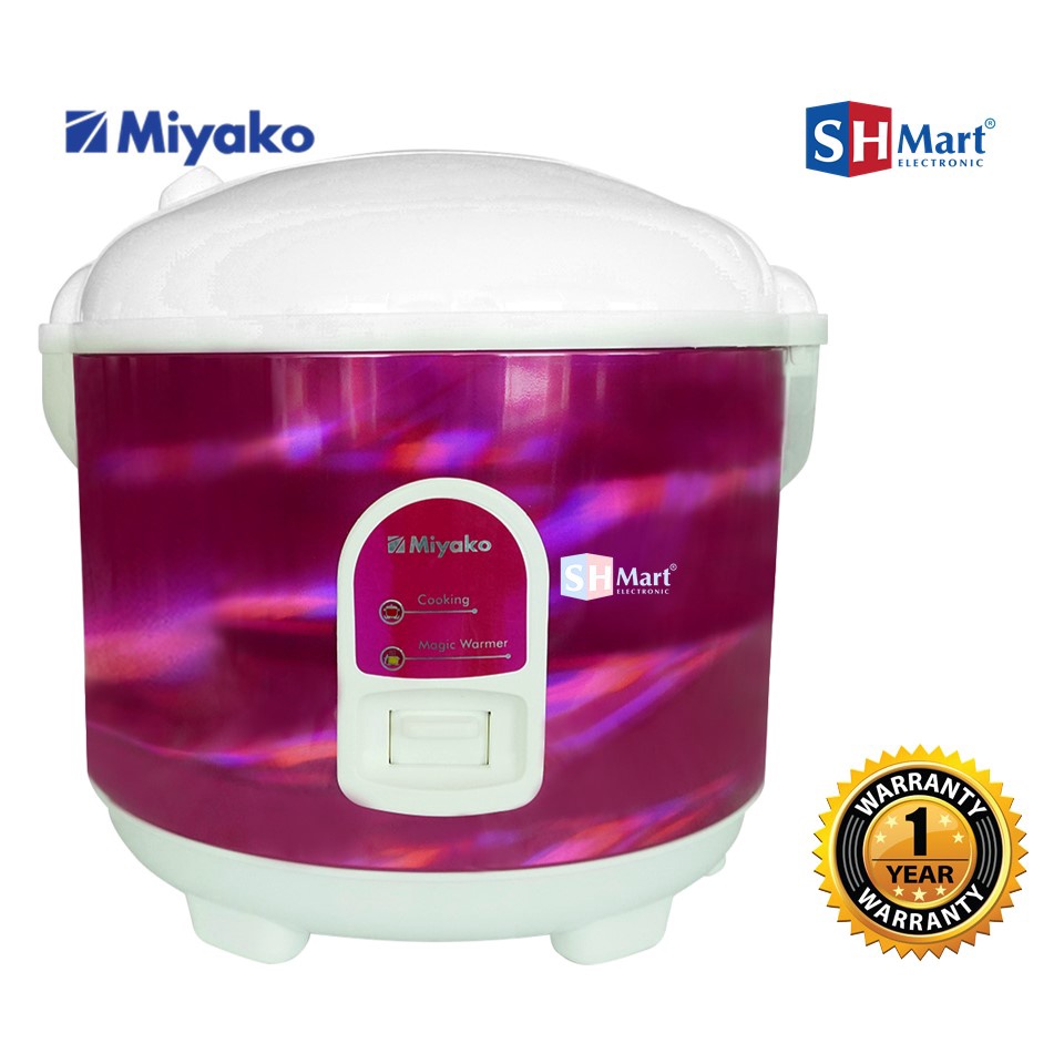 MIYAKO RICE COOKER 3 IN 1 MAGIC WARMER 1.8 L MCM 528 / MCM528 / MCM-528 (MEDAN)