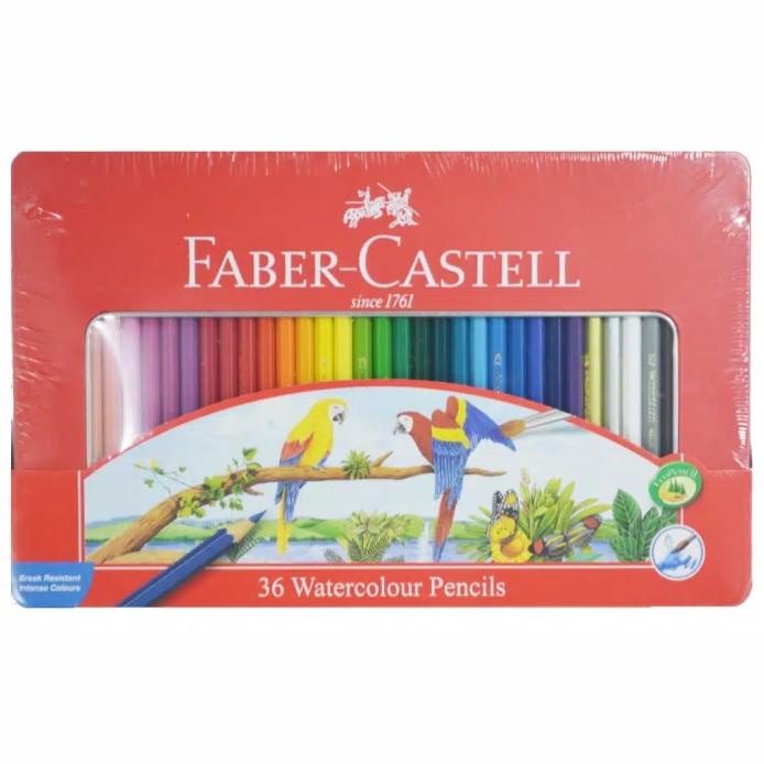 

Pensil Warna Faber Castell Water Colour 36 L Tin Case
