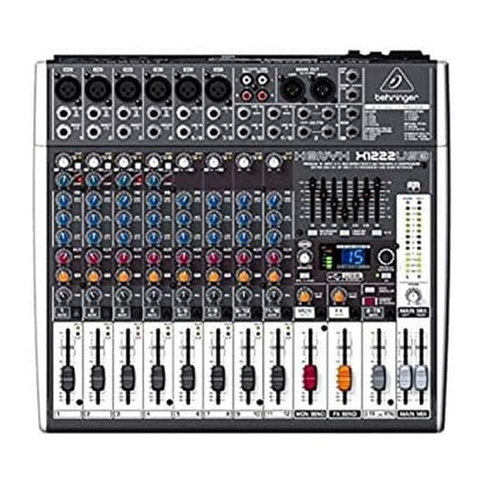 Behringer X1222USB - X1222 USB Audio Mixer with USB / Audio Interface