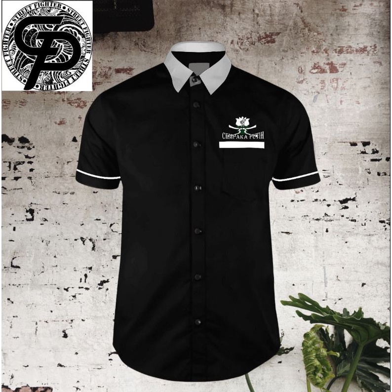 BISA COD KEMEJA PSCP KEMEJA CEMPAKA PUTIH KEMEJA CEMPAKA PUTIH STREETFIGTER