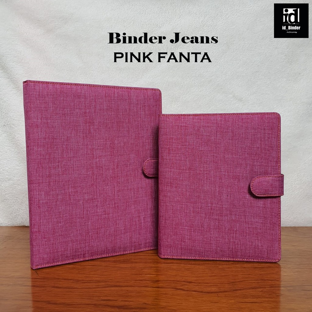 

BINDER BAHAN JEANS/DENIM 9 WARNA PILIHAN A5 DAN B5