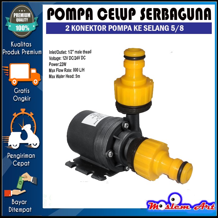 POMPA CELUP SERBAGUNA UNTUK PENDORONG MESIN CUCI