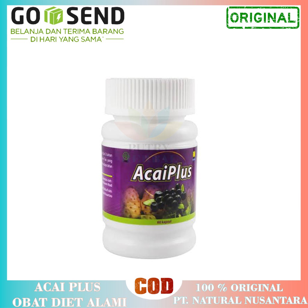 Acai Plus Nasa  Pelangsing Obat  Diet  Alami Herbal Wanita 