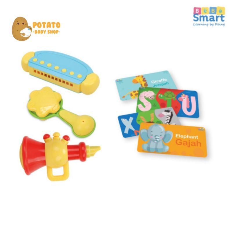 Bebe Smart - Rattles &amp; Flash Card Bebesmart