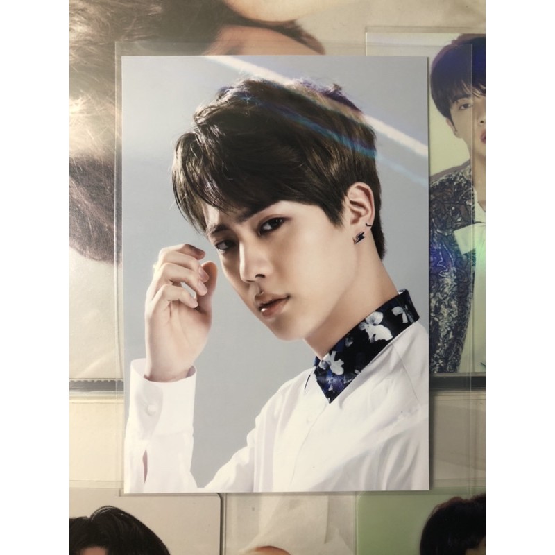 [Booked] BTS 1st Japan Anniversary Jin Seokjin Rare Shibuya Marui Photoset Photocard PC Postcard