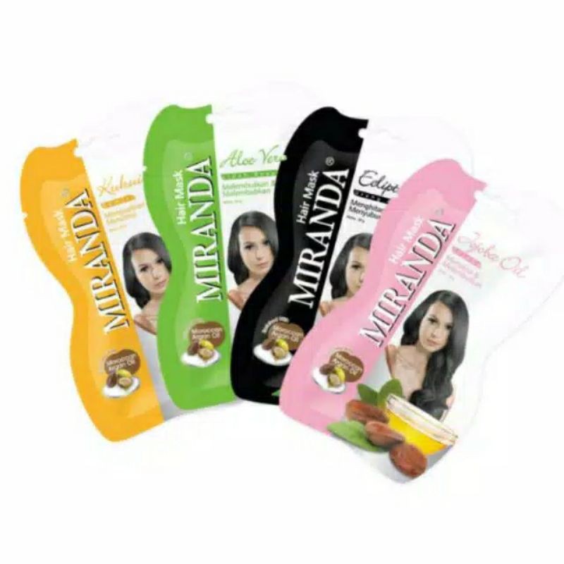 MIRANDA HAIR MASK SASCET (MASKER RAMBUT) 30g