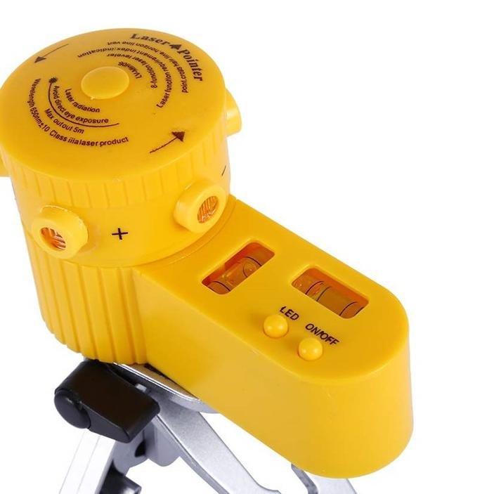 ✦ Laser Leveler Siku Laser Waterpass Kaki Tripod Siku Tukang Laser Level Siku Bangunan Ukur LV06 LV