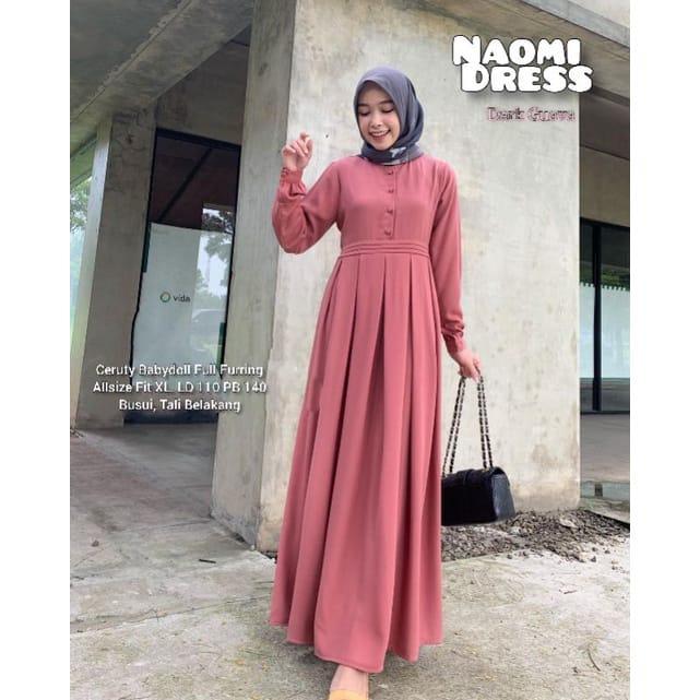 Gamis trendy TERLARIS Naomi dress