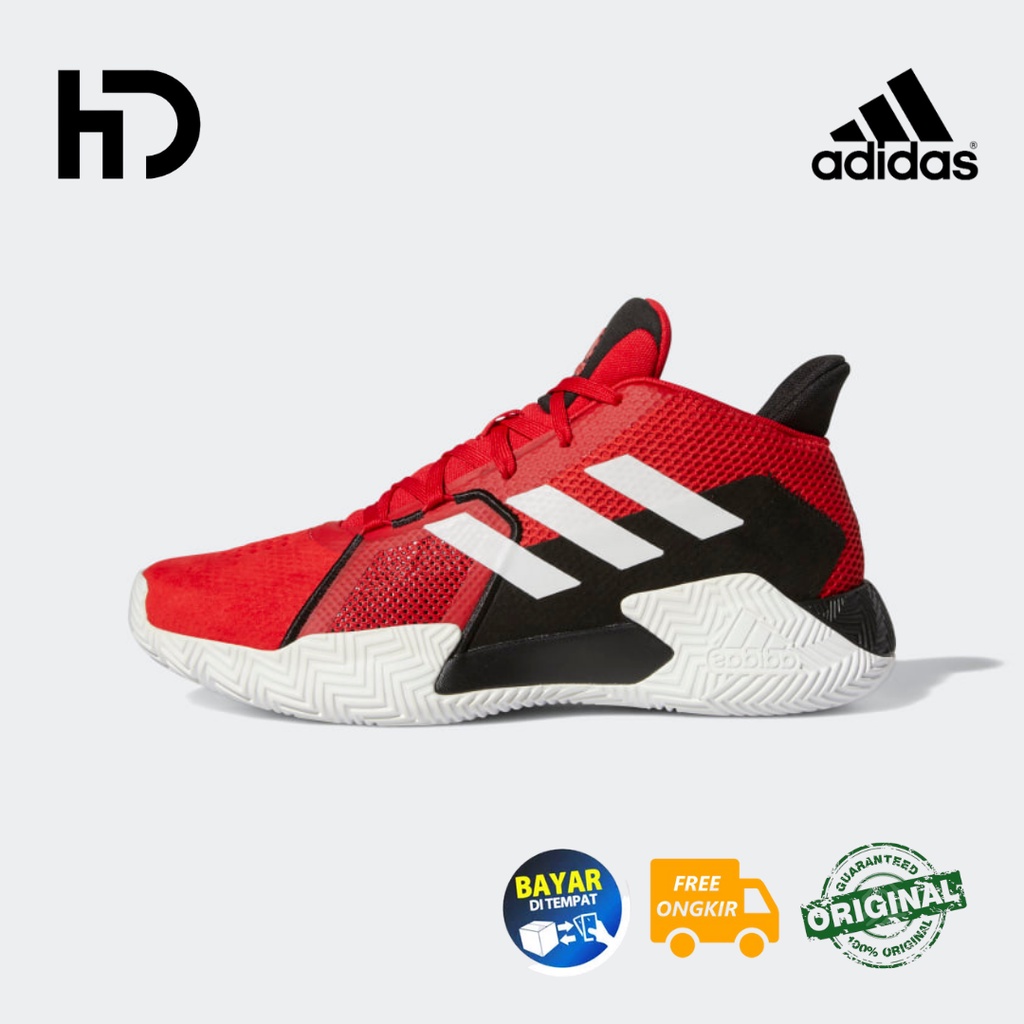 Sepatu Basket Adidas Court Vision 2.0 'Scarlet' Original