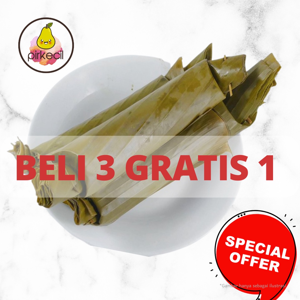 

Lontong Siap Makan (Tanpa Isi)