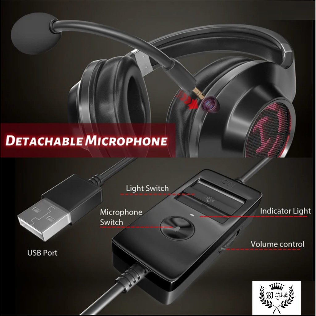 HEADPHONE HECATE G2 II G2 pro Headset Headphone gaming USB 7.1 Surround 50mm NdFeb Driver